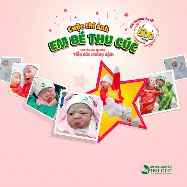 Cuộc thi dành cho tất cả các em bé từ sơ sinh đến 3 tuổi chào đời tại BV Thu Cúc