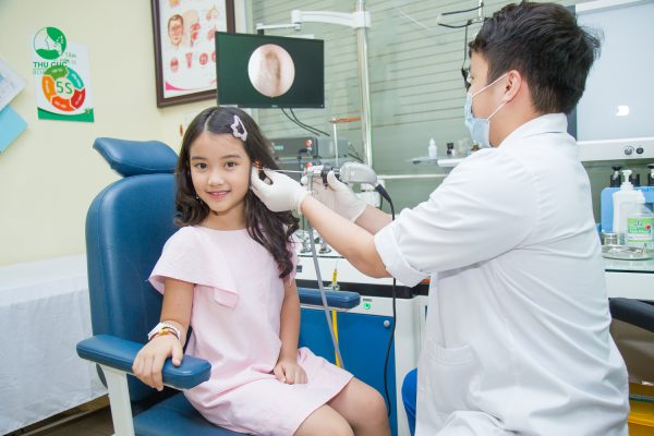 chăm sóc sức khỏe cho bé tại phòng khám nhi Bệnh viện Thu Cúc