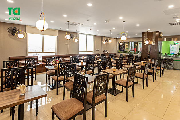 Nhà hàng Bệnh viện Thu Cúc: Sang trọng – Tiện nghi