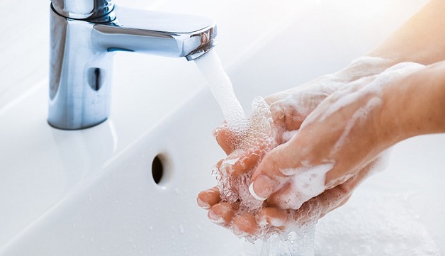 Rửa tay thường xuyên với xà phòng diệt khuẩn để phòng ngừa vi khuẩn HP dạ dày