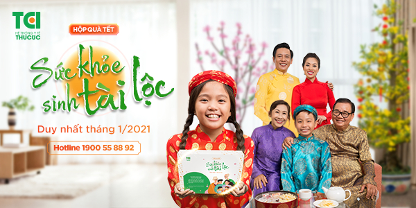 hộp quà Tết của Thu Cúc