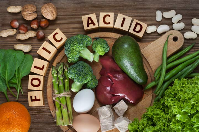 Các nguồn thực phẩm tự nhiên giúp bổ sung axit folic