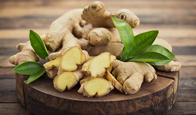Gừng nổi tiếng là một dược liệu tự nhiên có tính kháng khuẩn hiệu quả.