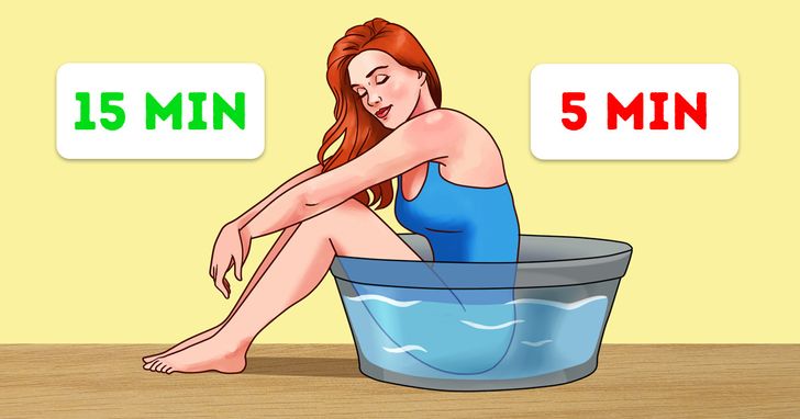 ngâm vùng hậu môn để thư giãn các cơ bắp hậu môn, kích ứng nhẹ nhõm, và tăng lưu lượng máu đến khu vực hậu môn trực tràng