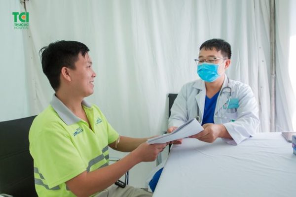 kết quả thăm khám