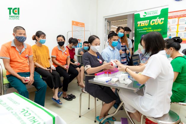 Khám sức khỏe ở công ty