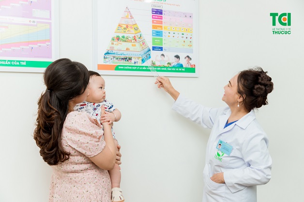 Tháp dinh dưỡng cho bé