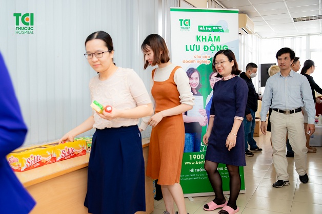 khám sức khỏe ở TCI