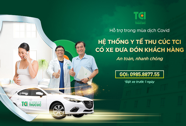 Thu Cúc hỗ trợ xe đưa đón khách hàng