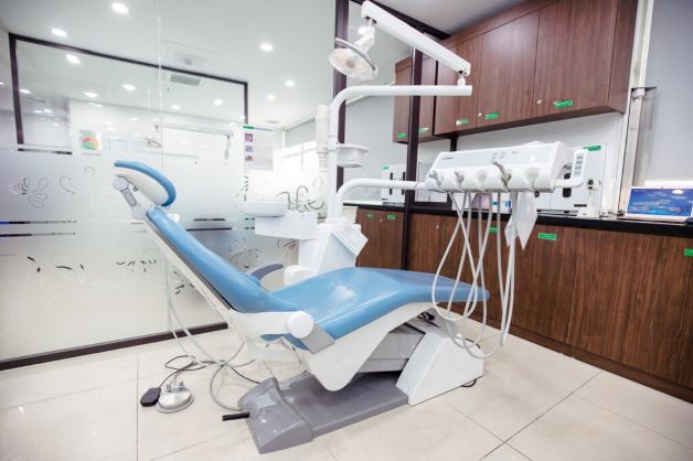 Không gian phòng khám & điều trị của Khoa Răng Hàm Mặt tại Bệnh viện ĐKQT Thu Cúc