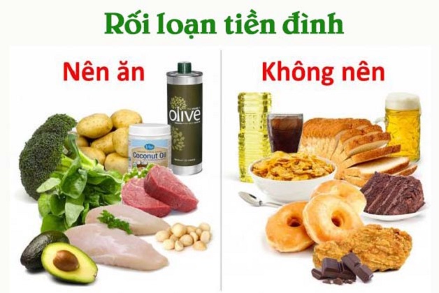 Thực phẩm người bị bệnh lý rối loạn tiền đình nên ăn và không nên ăn
