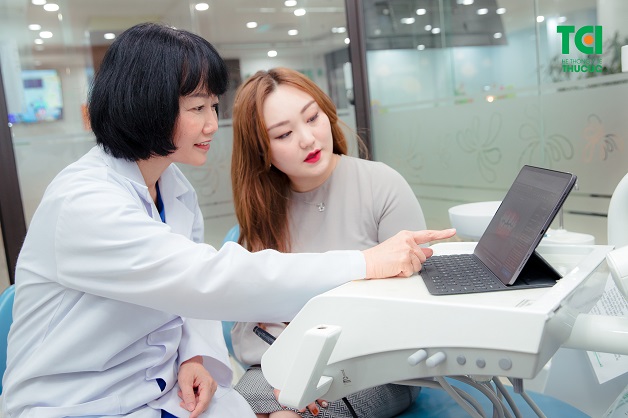 Ưu điểm của phương pháp này đó là bạn có thể sớm biết được kết quả chỉnh nha phần mềm Clincheck nhằm mô phỏng hình ảnh 3D trên máy tính
