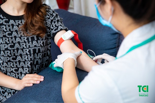 các bước lấy máu tại nhà