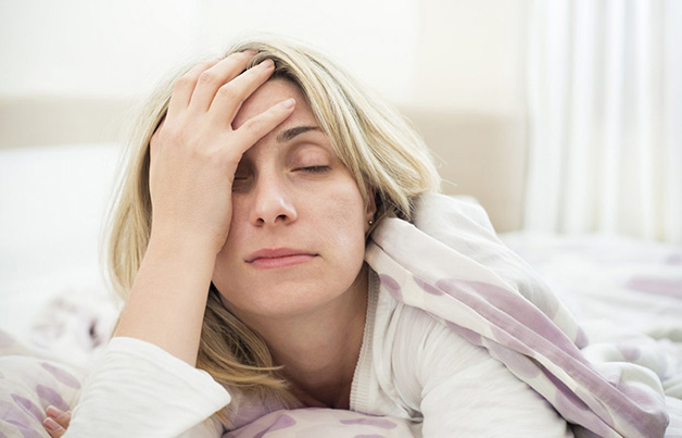 U xơ tử cung gây ra tình trạng thiếu máu, mệt mỏi