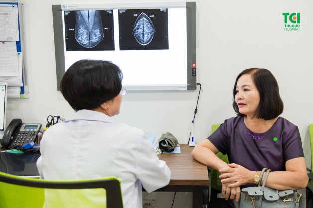 tầm soát ung thư vú ở nữ giới