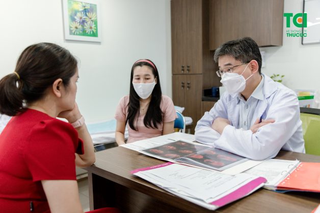 Bệnh nhân nên trao đổi với bác sĩ điều trị để đưa ra phác đồ điều trị hợp lí