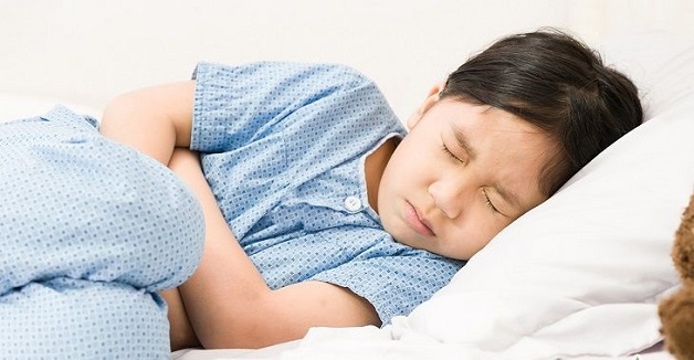 Trẻ thường bị đau bụng vùng thượng vị