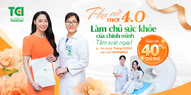 giảm tới 40% gói tầm soát sức khỏe