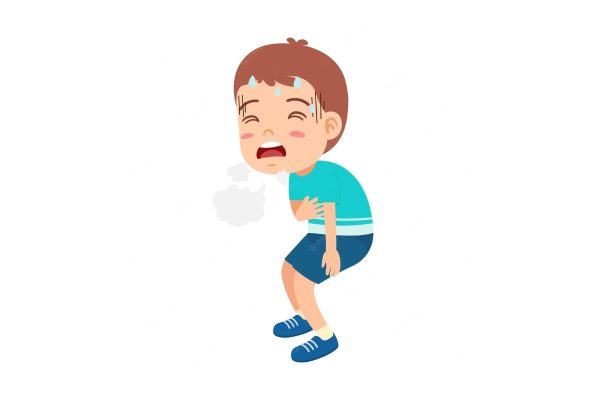 Suy hô hấp ở trẻ nhỏ biểu hiện với triệu chứng khó thở, da tím tái, tim đập nhanh…