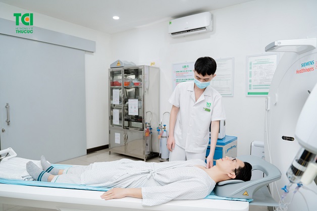 quy trình chụp CT não