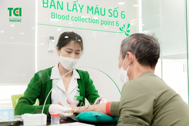 xét nghiệm máu tầm soát ung thư đại trực tràng