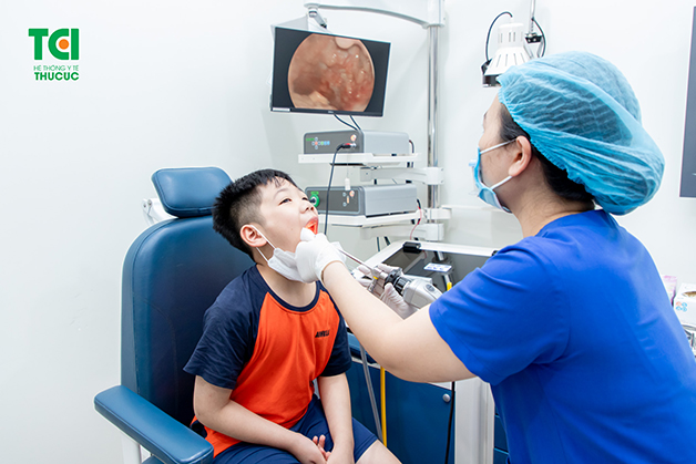 quy trình dị vật họng miệng