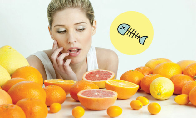 Hóc xương cá ngậm Vitamin C