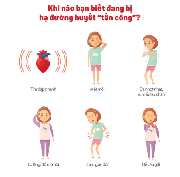 Hạ đường huyết là dấu hiệu bệnh lùn tuyến yên