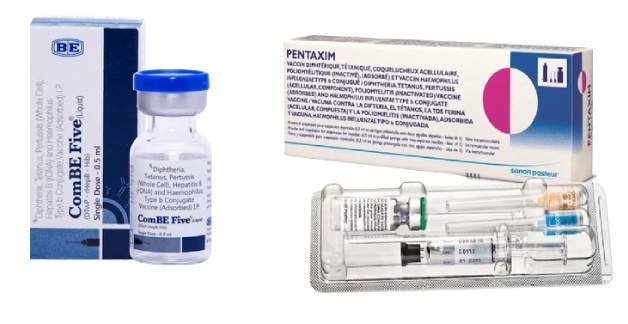 Các loại vắc xin 5 trong 1 tiêm cho trẻ hiện nay