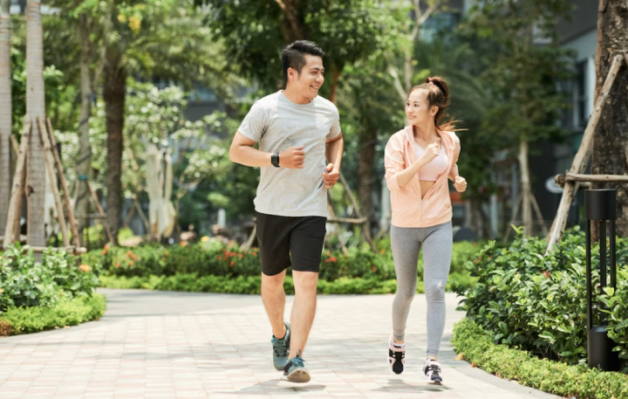 tập thể dục và duy trì lối sống lành mạnh