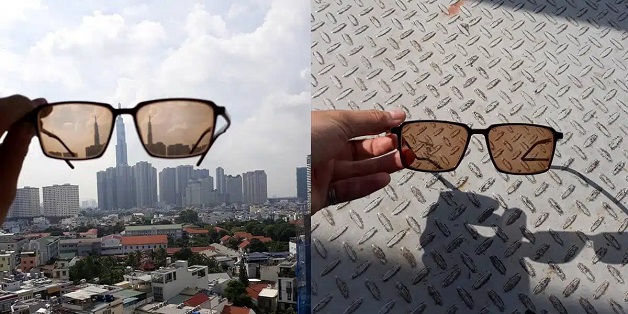 so sánh sau cắt kính cận đổi màu