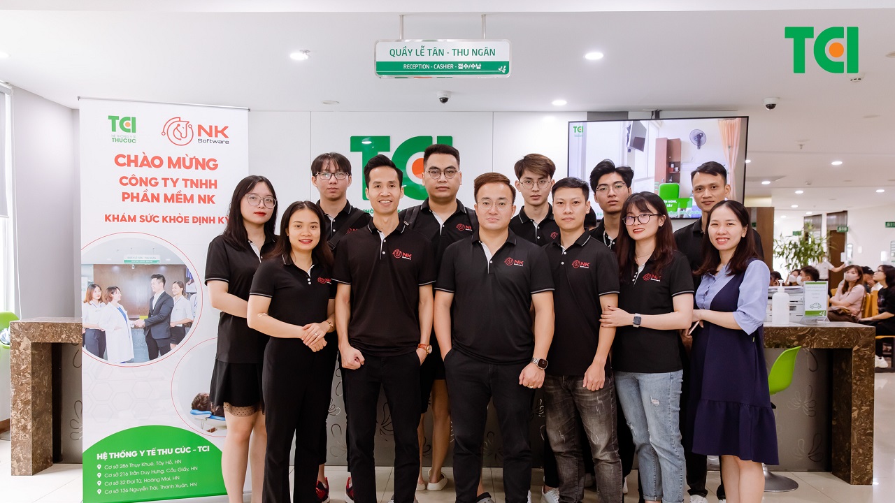 NK Software khám sức khỏe doanh nghiệp định kỳ tại Thu Cúc TCI