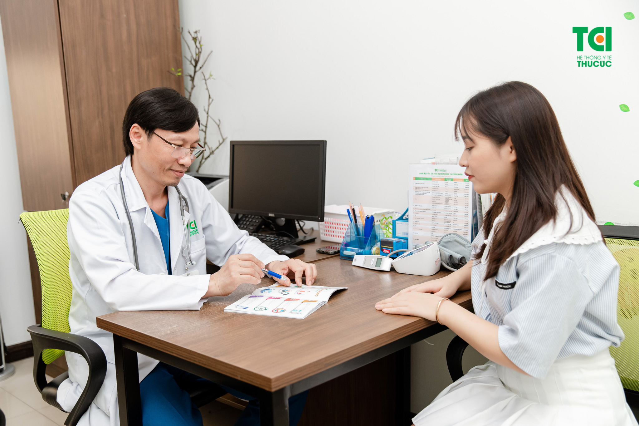 Giá tiêm chủng tại Thu Cúc được niêm yết công khai tới khách hàng