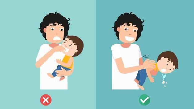 sai lầm khi xử lý trẻ ăn dặm bị hóc xương cá