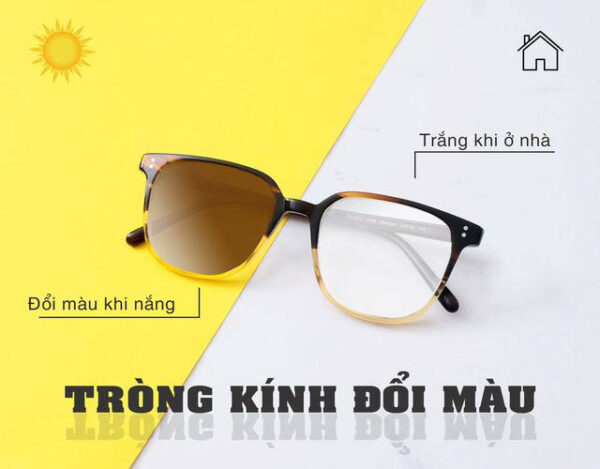 Ưu và nhược điểm của các tròng kính đổi màu hiện nay