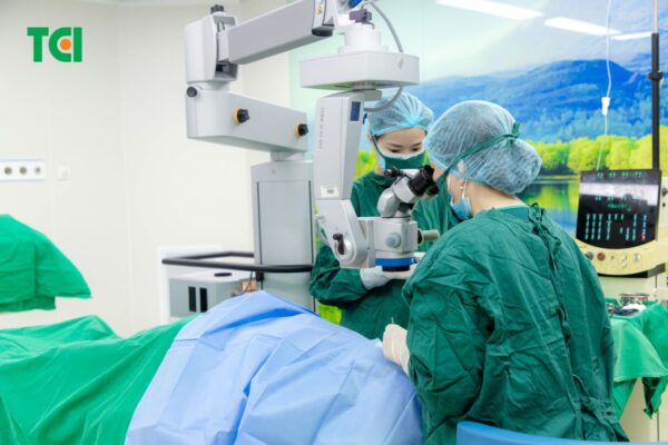 Sau khi mổ cườm khô
