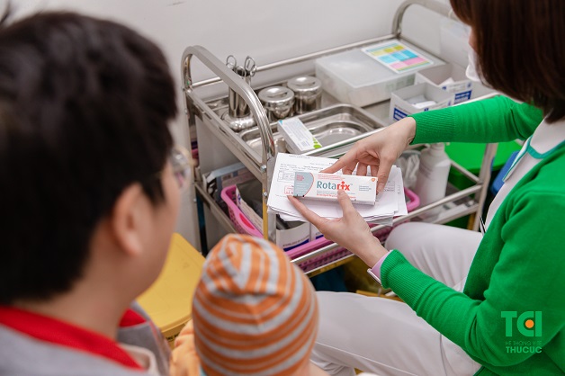 các loại vắc xin rotavirus