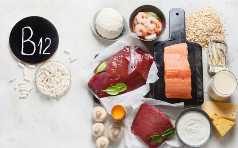 Một số thực phẩm là nguồn cung cấp vitamin B12 dồi dào cho cơ thể - thiếu vitamin b12 gây đột quỵ