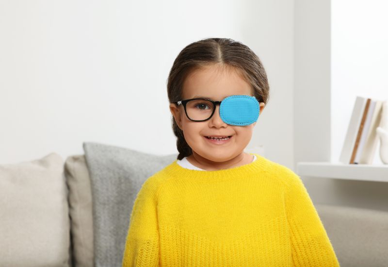 Điều trị nhược thị là một cách để mắt hết lé.