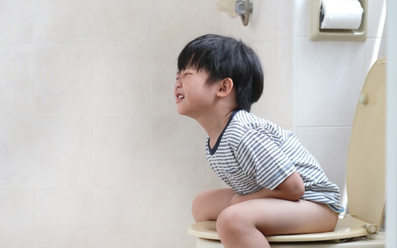 táo bón ở trẻ