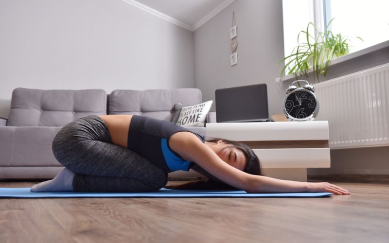 Chú ý đến tư thế khi tập