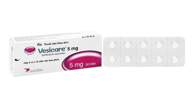 thận trọng khi dùng thuốc Vesicare 5mg