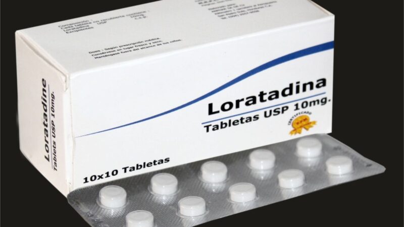 Hình ảnh một sản phẩm thuốc Loratadin