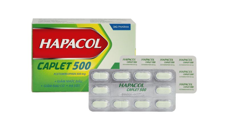 Công dụng thuốc hapacol 500