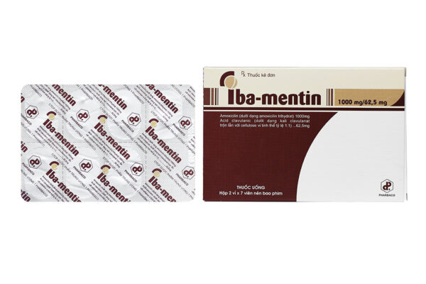 Thuốc điều trị nhiễm khuẩn Iba mentin