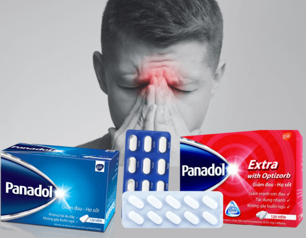Phân biệt panadol đỏ và xanh