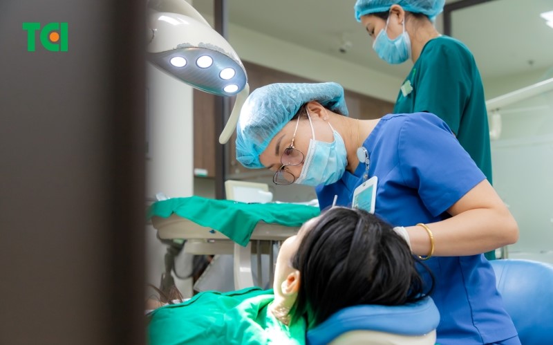 Quá trình bọc răng sứ không mài
