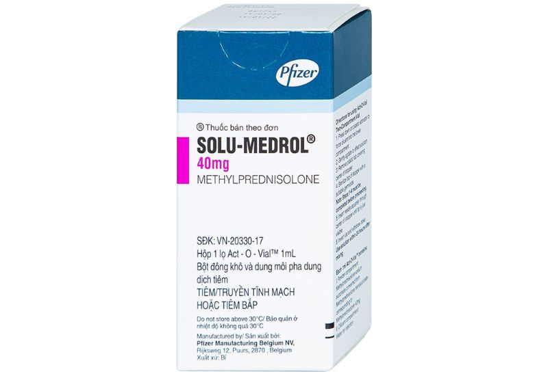 Thành phần và cơ chế hoạt động của Solu-Medrol