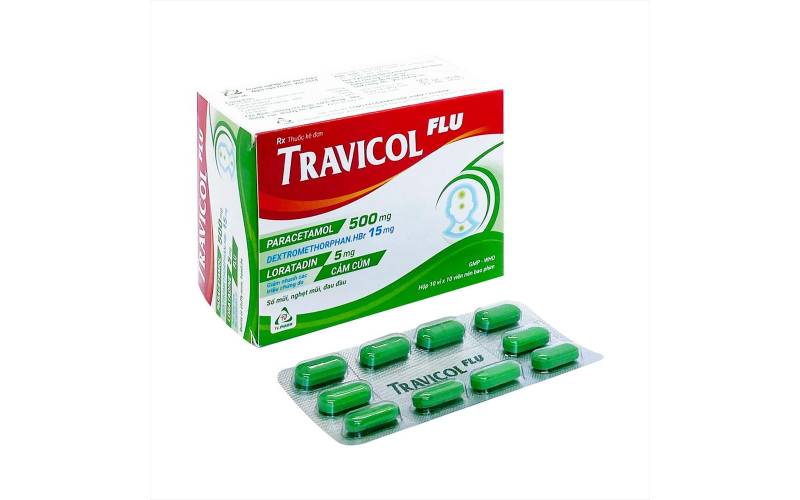 travicol flu dùng khi nào