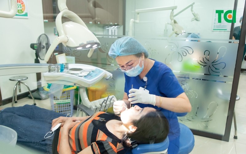 Tình trạng mảng bám răng